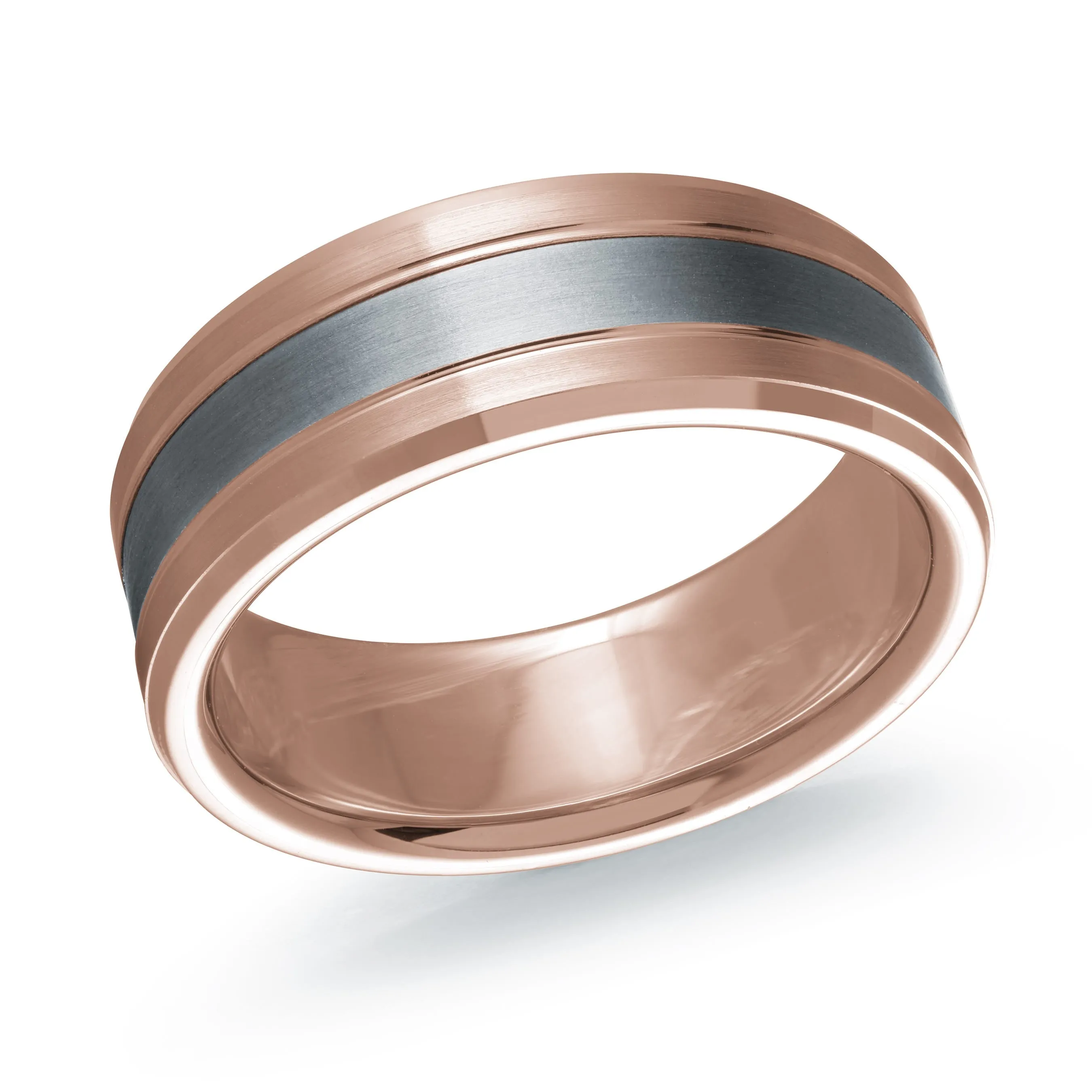 14K Rose Gold Ring from the Tantalum Collection by Malo - MRDTN-026-8P