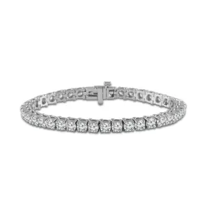 14K White Gold 5ctw Diamond Tennis Bracelet