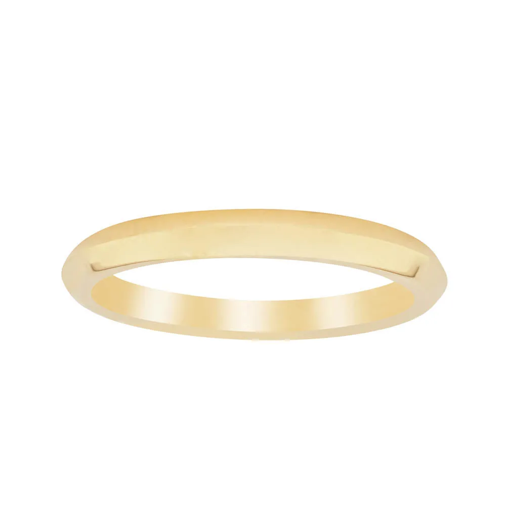 18ct Yellow Gold Venetian Band