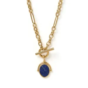 Arms of Eve Delilah Spinner Necklace - Lapis Lazuli