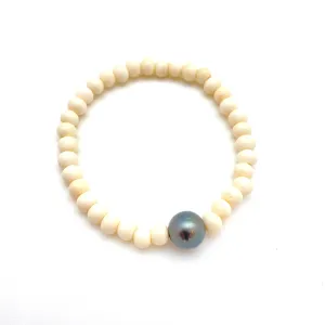 Bone Beaded Bracelet