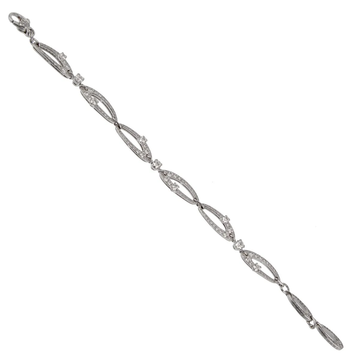 Bulgari Elisia Diamond White Gold Bracelet