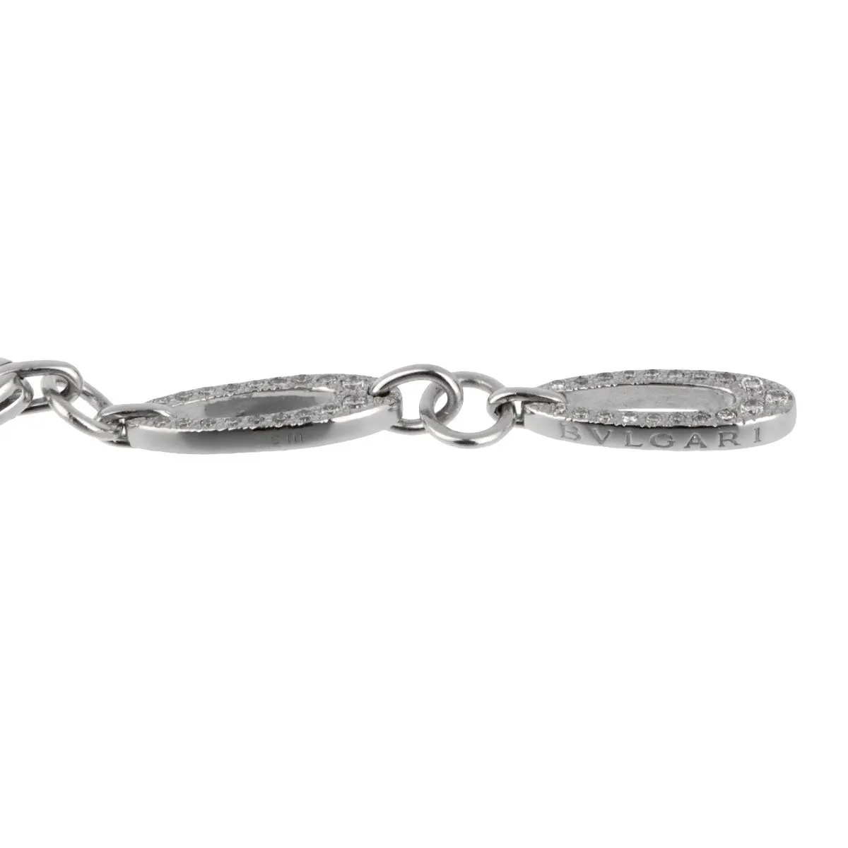 Bulgari Elisia Diamond White Gold Bracelet