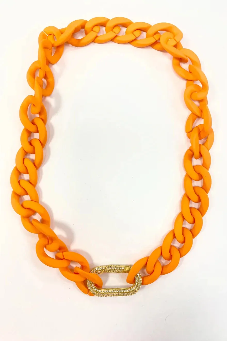 Cabana Necklace - Orange