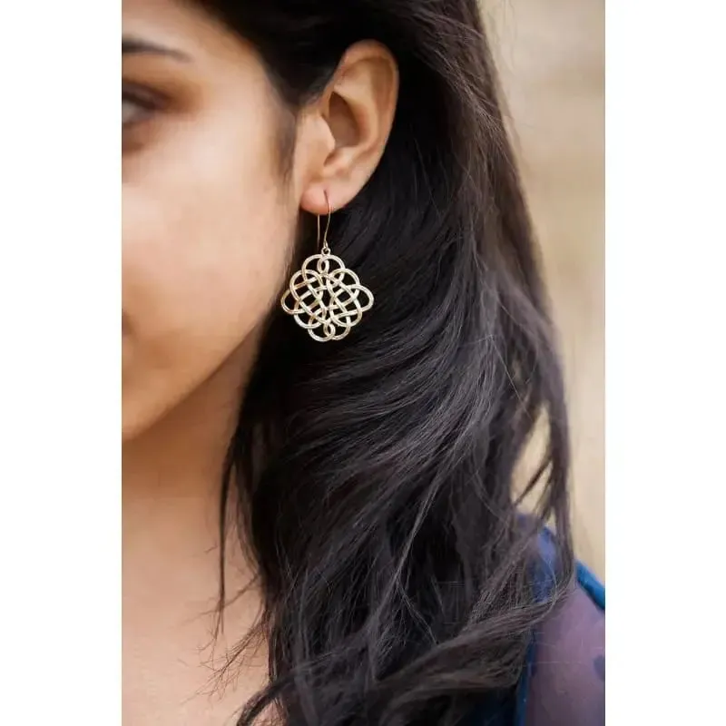 Celtic Knot Earrings | Editors Best Pick As Seen in Ottawa Life Magazine