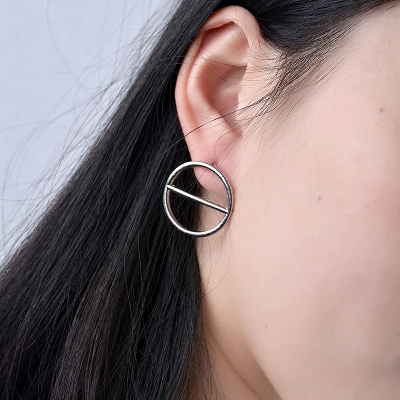 Chic Geometric Alloy Earrings from Planderful Vienna Verve Collection