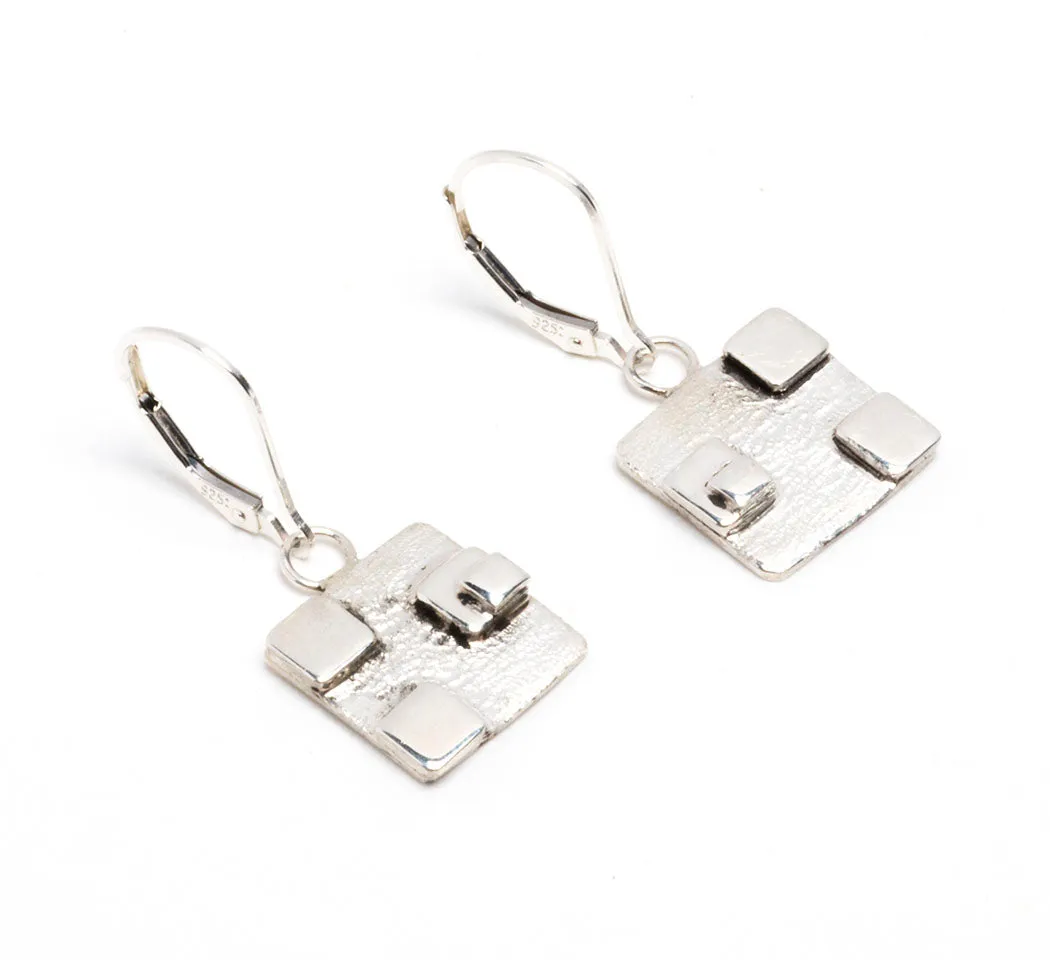 Chic Sterling Silver Earrings