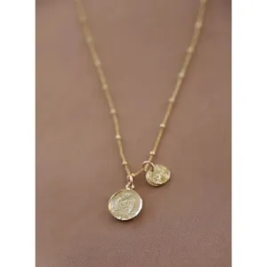 Coin Charm Necklace