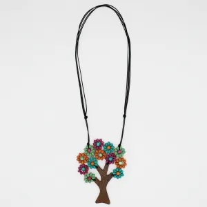 Colorful Flower Jola Tree Pendant