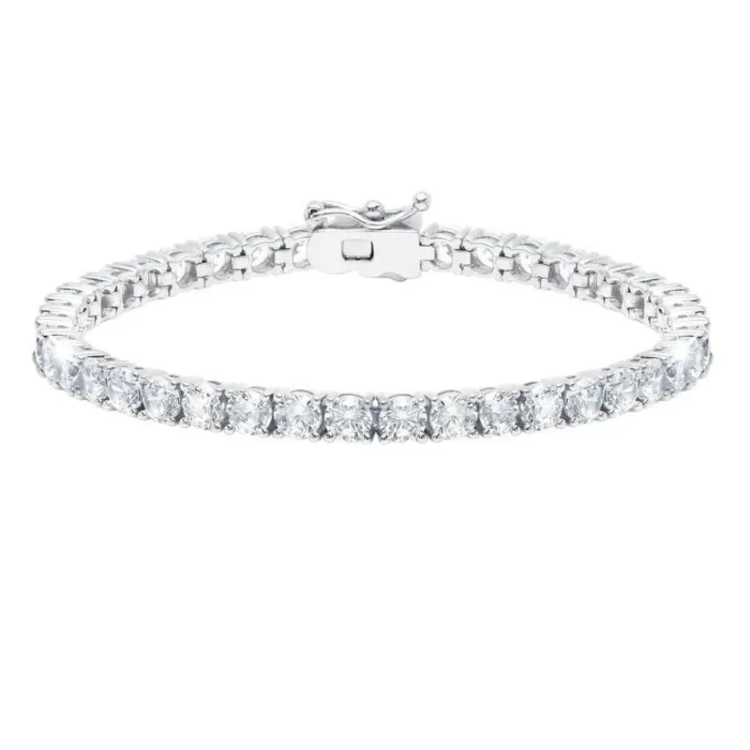 Crislu Classic Large Brilliant Tennis Bracelet