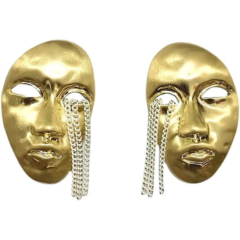 Crying Face Earrings