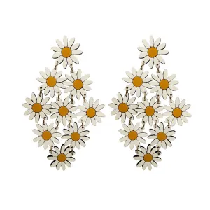 Daisy Chain Statement Earrings