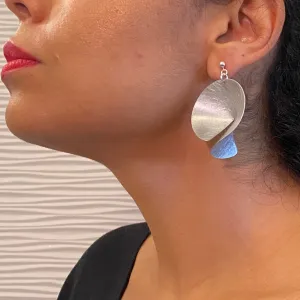 DECIBEL 1 Super Lightweight Aluminum Conical Earrings from the SOUND Collection