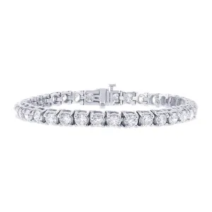 Divinely Classic Diamond Tennis Bracelet 10ct