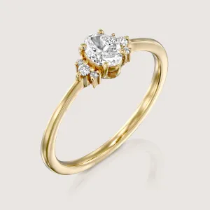 Ella Ring White Diamonds