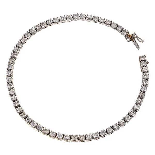 Estate Diamond Tennis Bracelet