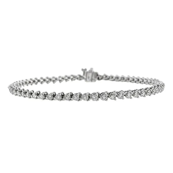 Estate Diamond Tennis Bracelet