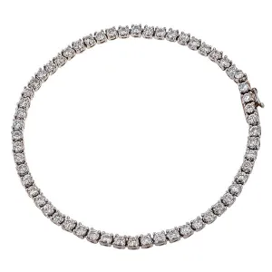 Estate Diamond Tennis Bracelet