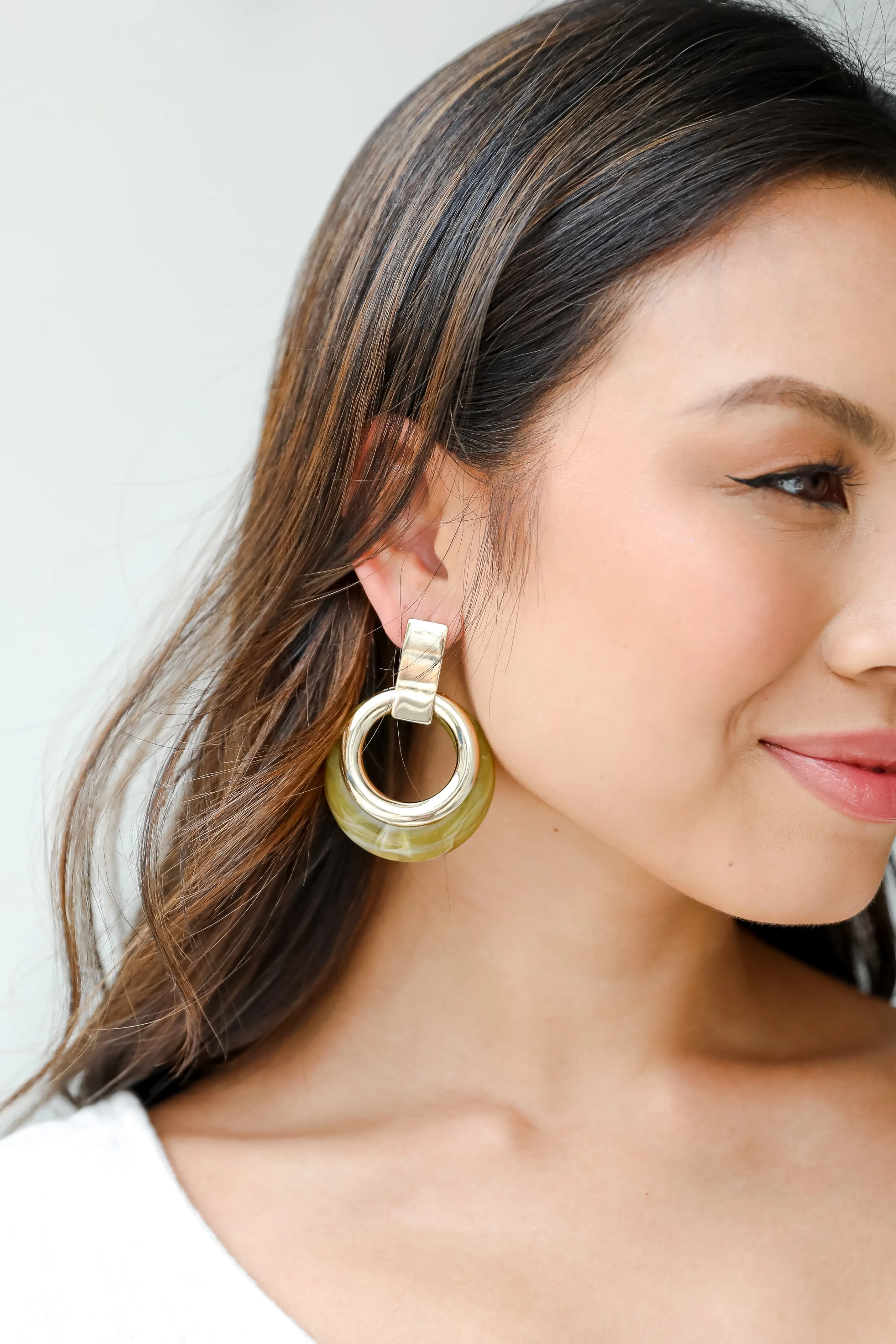 FINAL SALE - Harlow Acrylic Statement Earrings