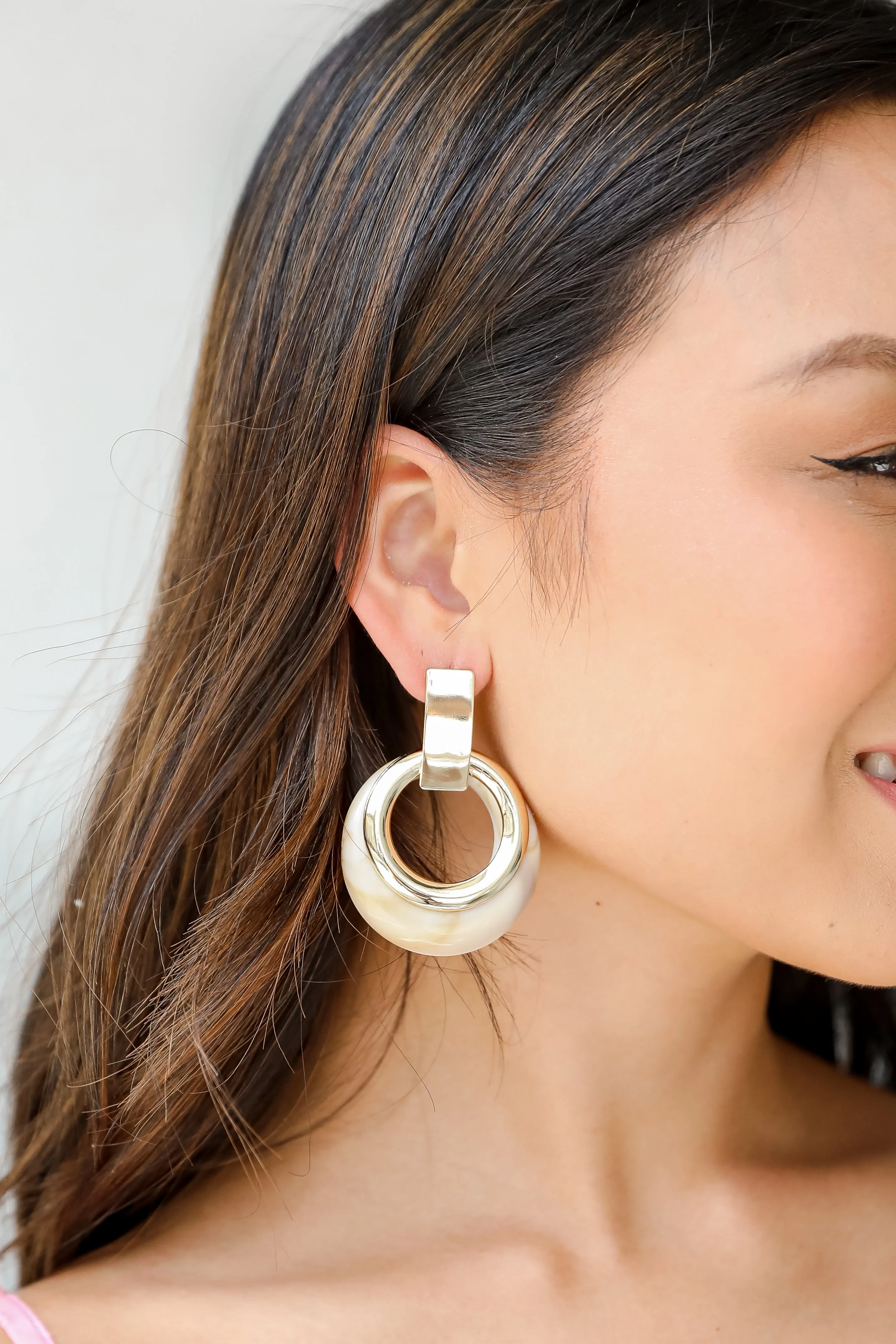 FINAL SALE - Harlow Acrylic Statement Earrings