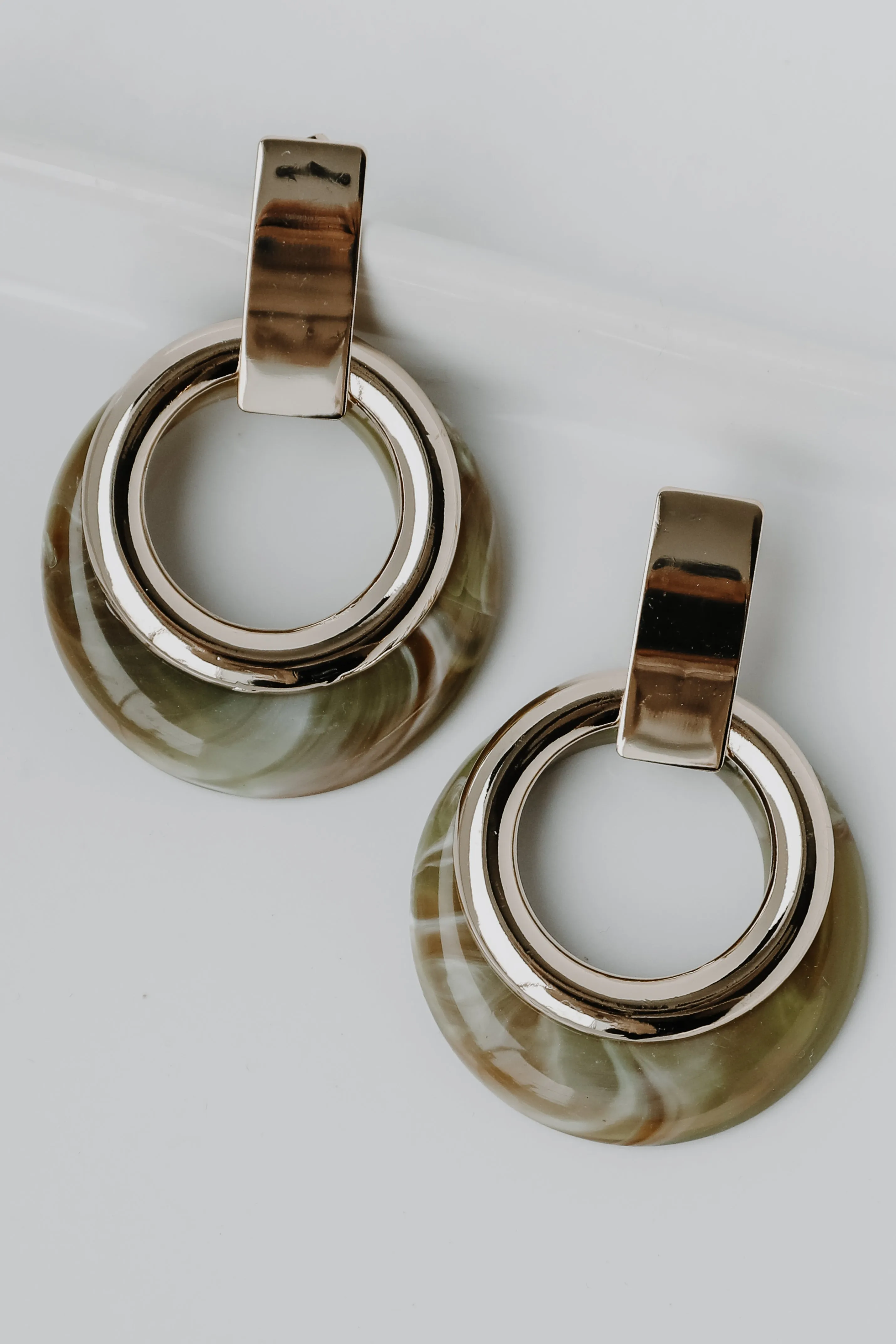 FINAL SALE - Harlow Acrylic Statement Earrings