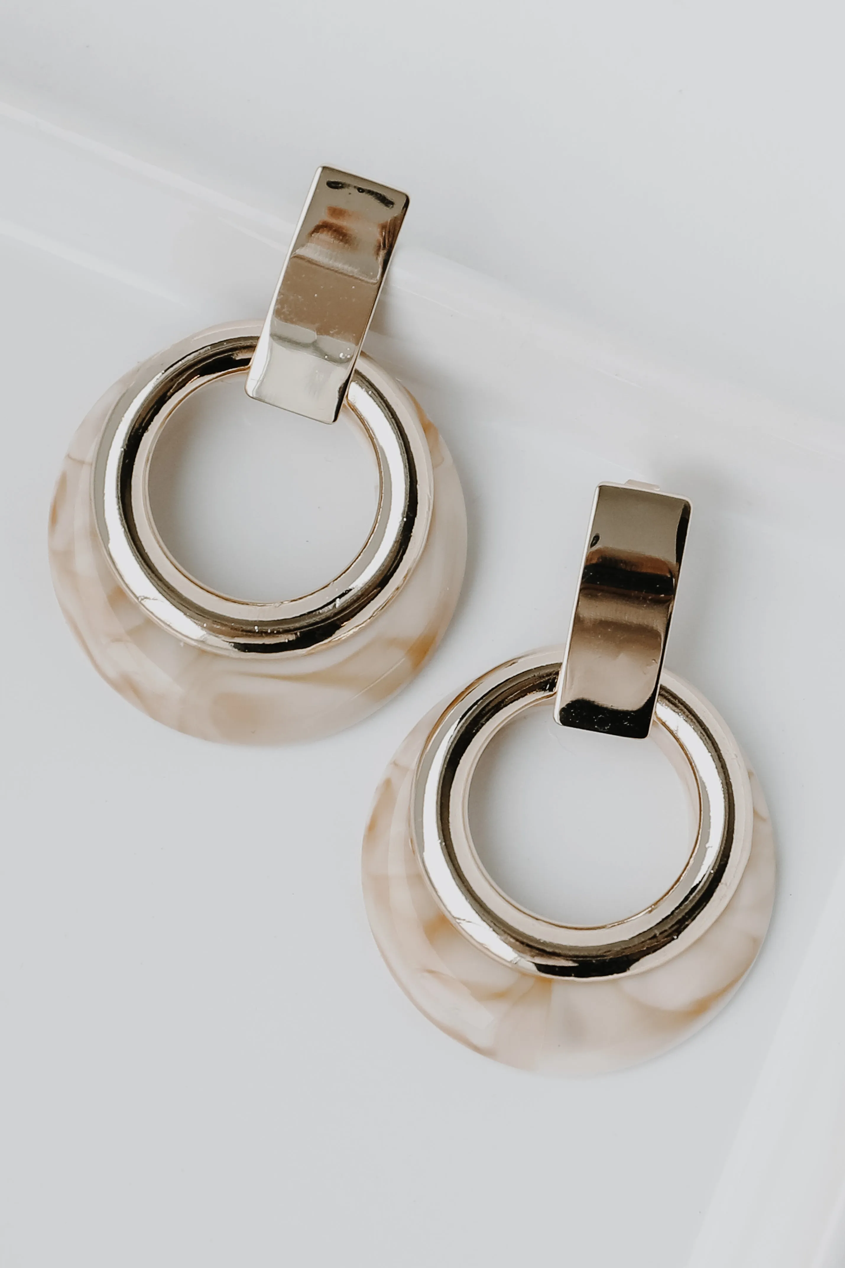 FINAL SALE - Harlow Acrylic Statement Earrings