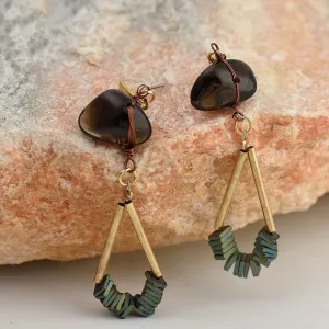 Freebird Natural Stone Earrings