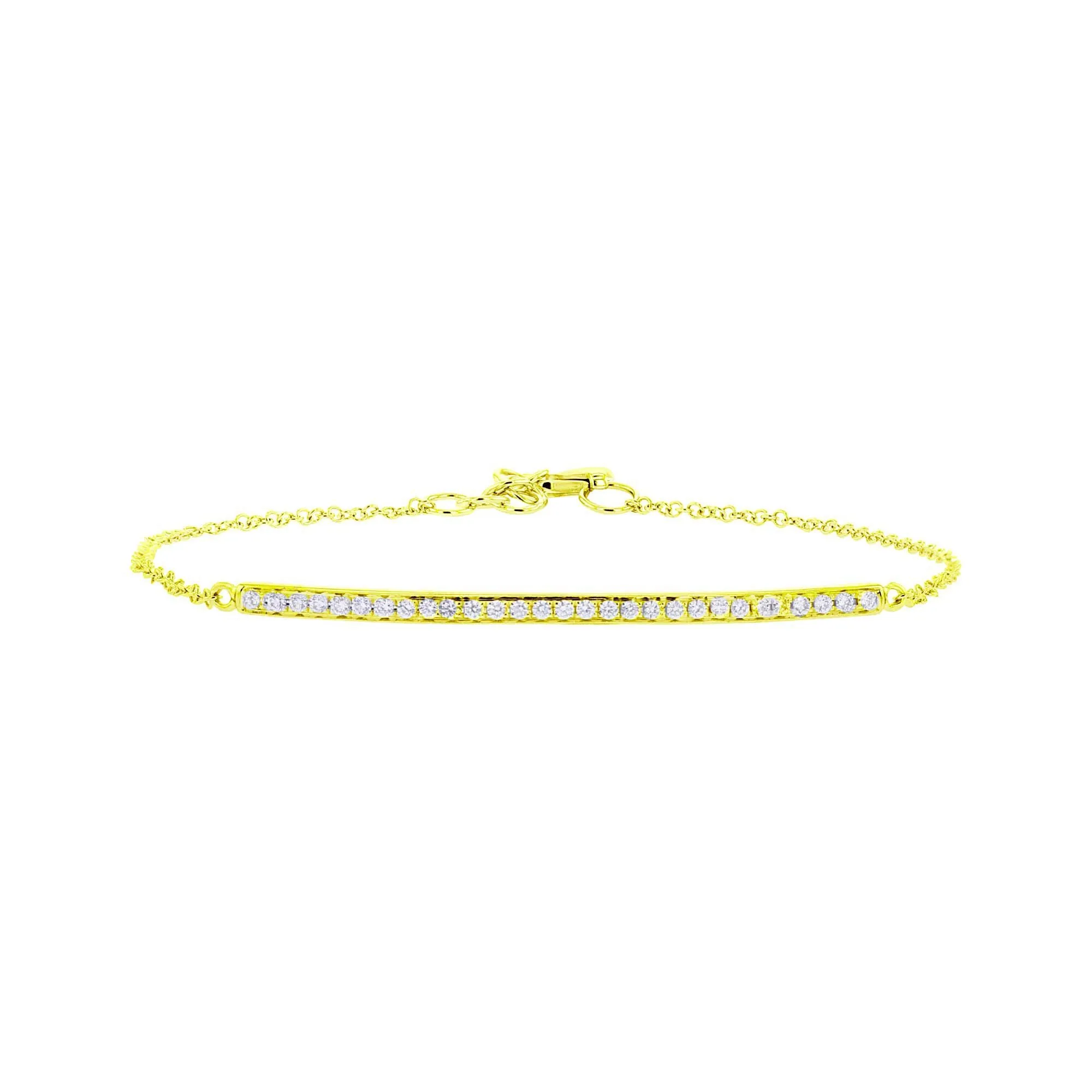 Gavyn Bar Diamond Bracelet