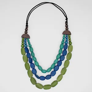 Green and Blue Savannah Necklace