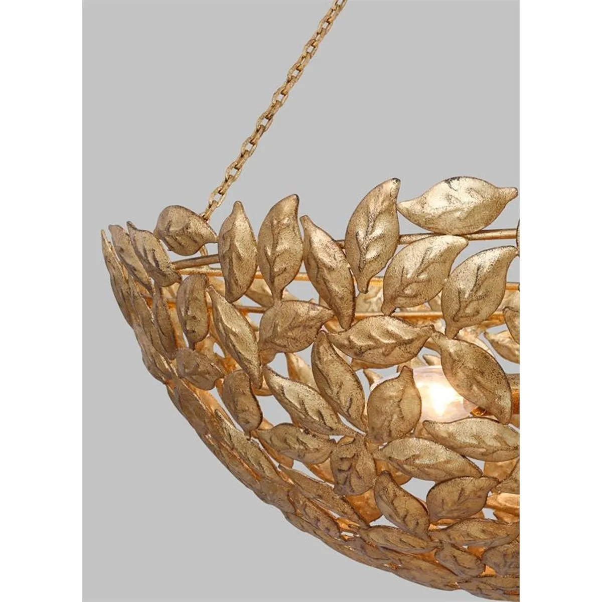 Kelan 24 in. 6 Lights Pendant Light Gold Finish