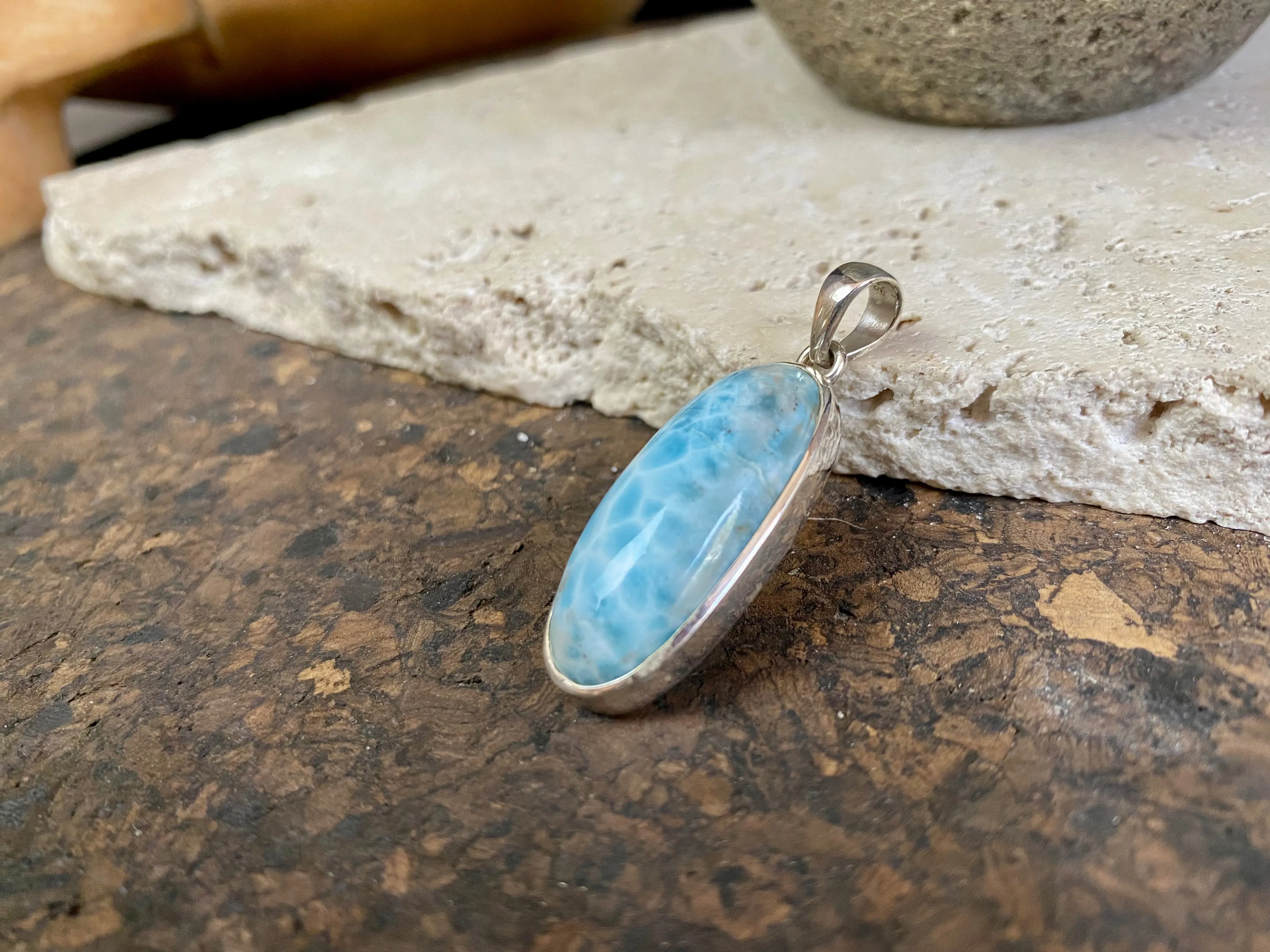 Larimar Pendants