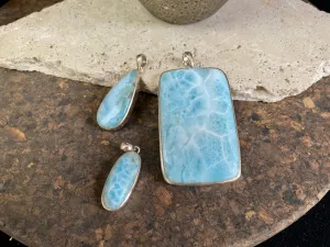 Larimar Pendants