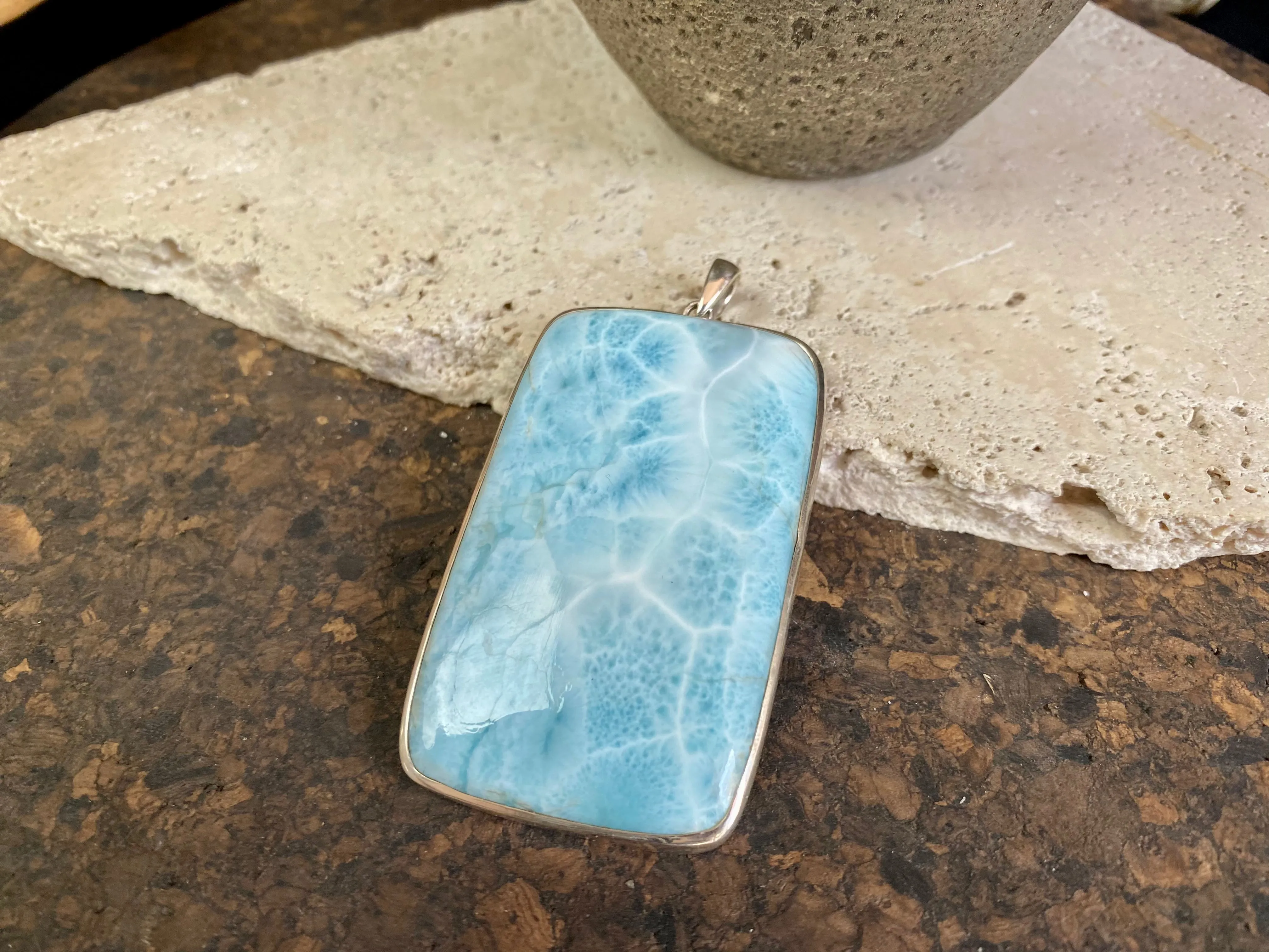 Larimar Pendants