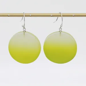 Lime Fantasy Ombre Earrings