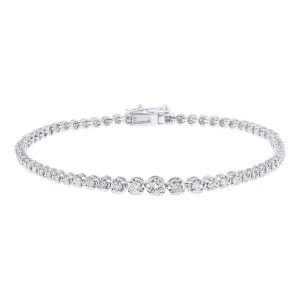 Miracle Diamond Tennis Bracelet 2ct