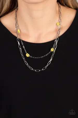 Necklaces Bold Buds - Yellow N2249