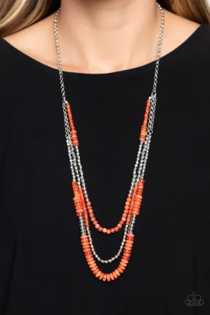 Necklaces Newly Neverland - Orange N2147