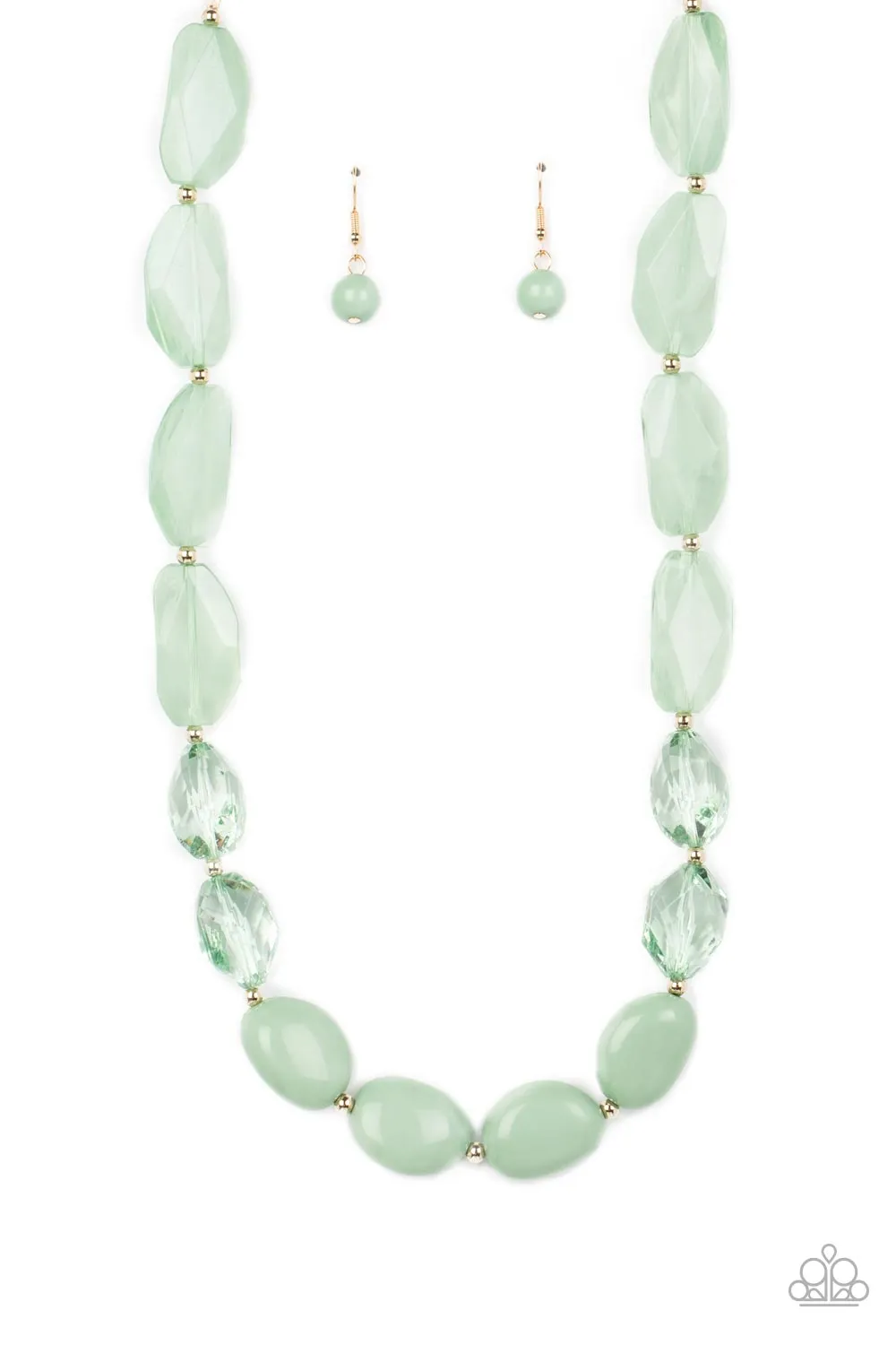 Necklaces Private Paradise - Green N2246