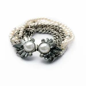 New Styles Statement Fashion Women Jewelry Elegant Imitation Pearls Charming Bangles & Bracelets