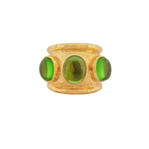 Nova Ring Peridot Quartz