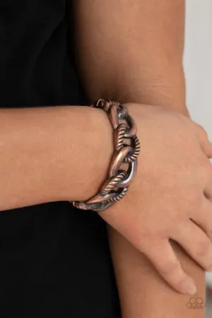 Paparazzi Bracelet ~ Bold Move - Copper