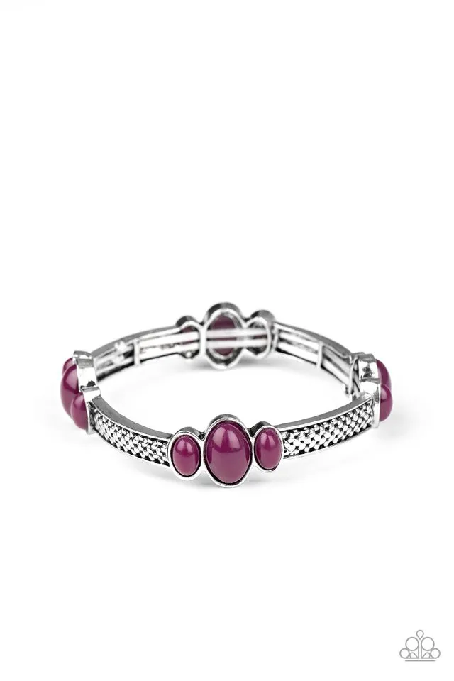 Paparazzi Bracelet ~ Instant Zen - Purple