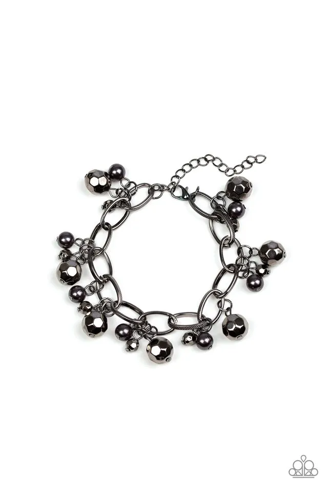 Paparazzi Bracelet ~ Make Do In Malibu - Black