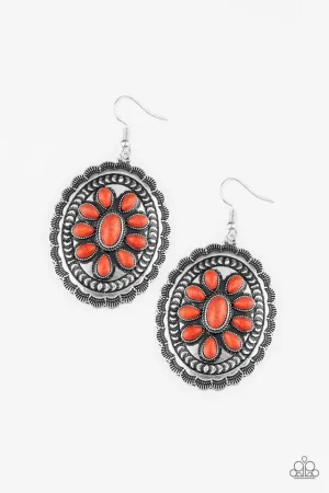 Paparazzi Earring ~ Absolutely Apothecary - Orange