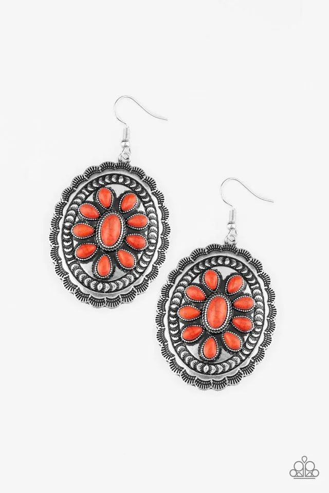 Paparazzi Earring ~ Absolutely Apothecary - Orange