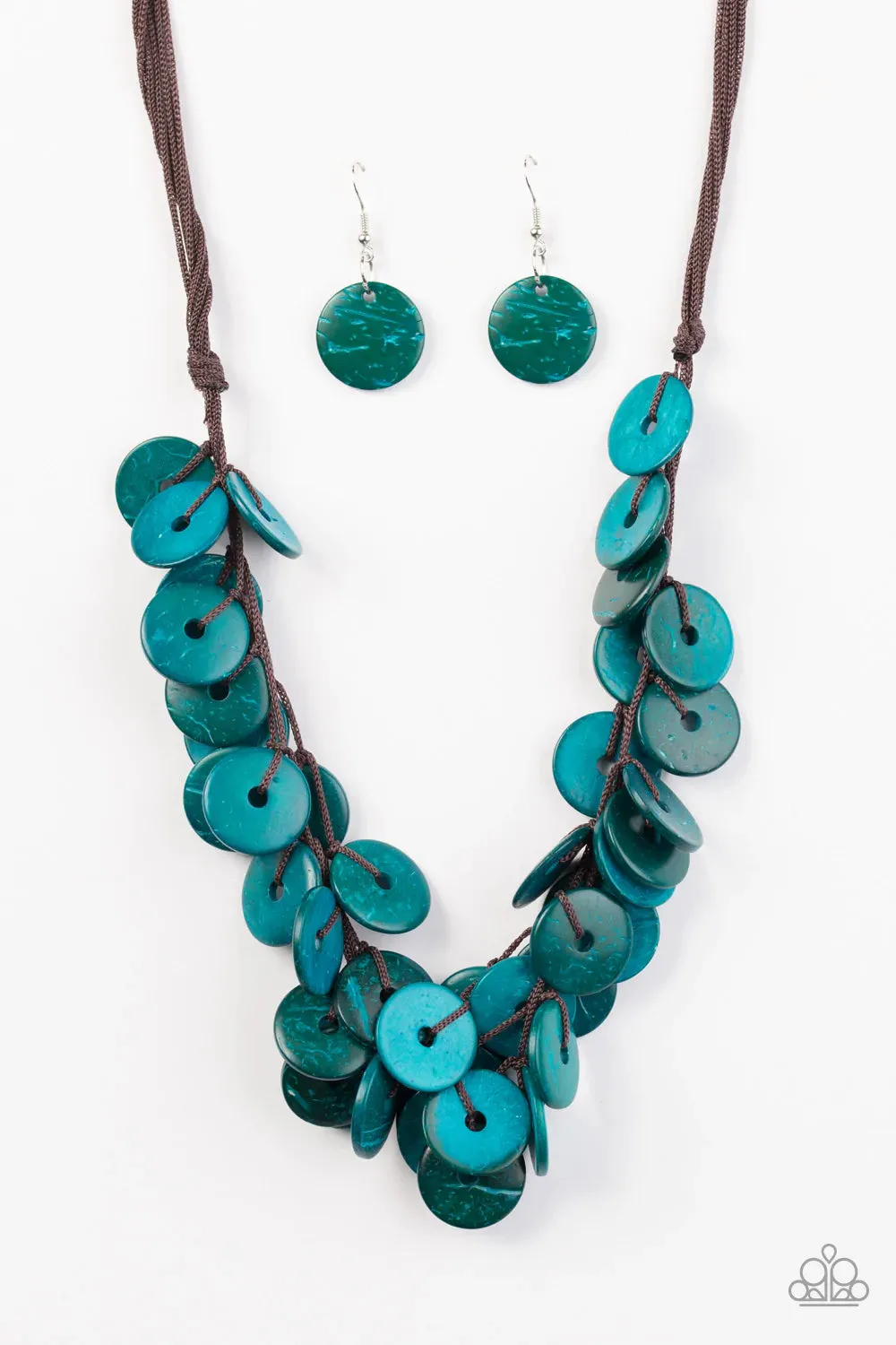 Paparazzi Necklace ~ Jammin In Jamaica - Blue