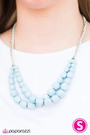 Paparazzi Necklace ~ Parkview Picnic - Blue