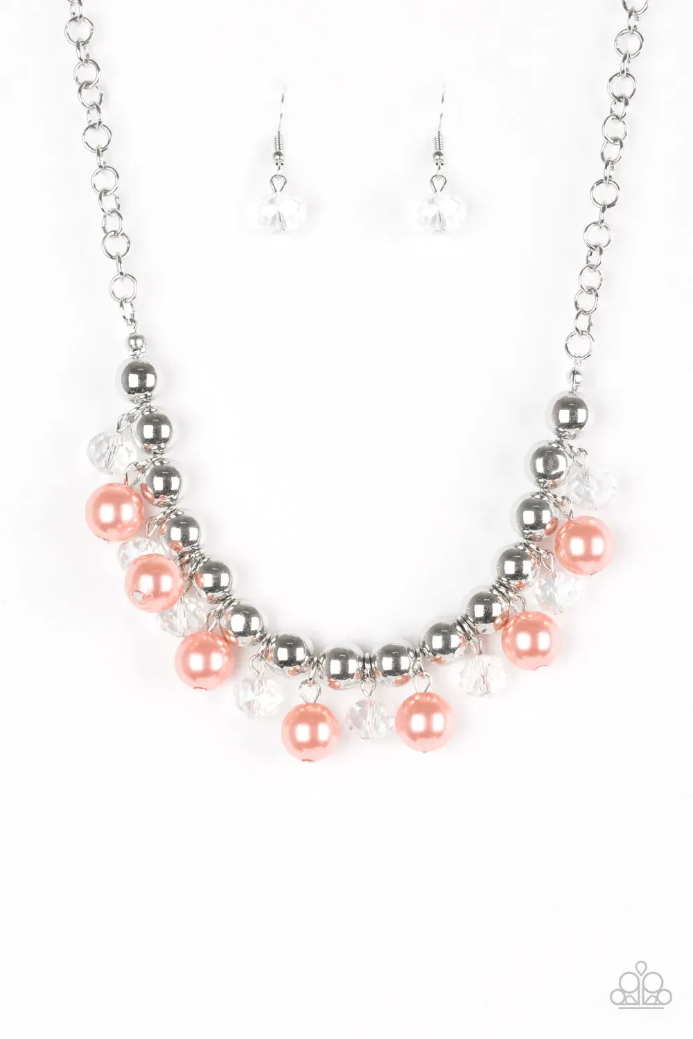 Paparazzi Necklace ~ Power Trip - Orange