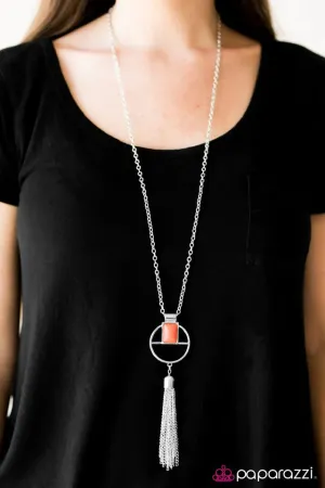 Paparazzi Necklace ~ Summer Is Calling My Name - Orange