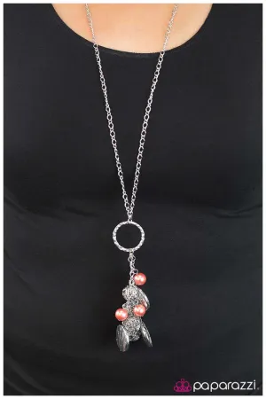 Paparazzi Necklace ~ Sure Thing! - Orange